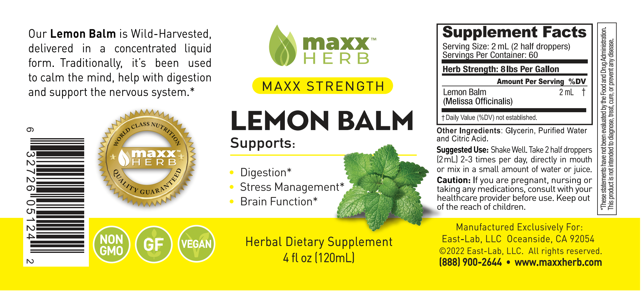 Lemon Balm Extract