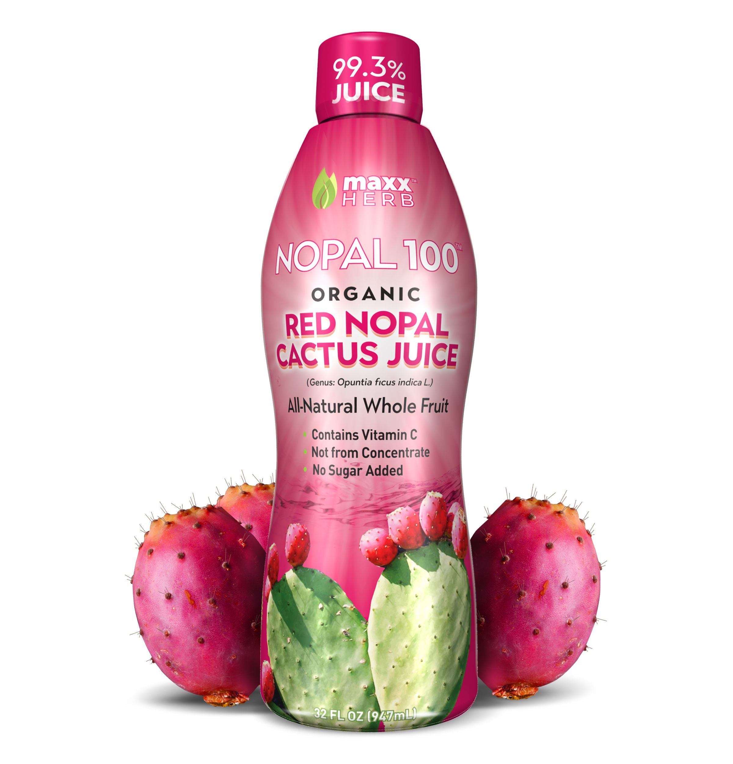 果物 Nopico Red Nopal Cactus Fruit Juice (Organic) – Maxx Herb