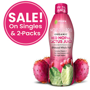 Red Nopal Cactus Fruit Juice (Organic)