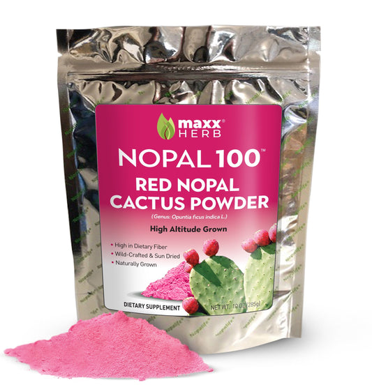 Red Nopal Cactus Fruit Powder - 10oz (28 Servings)