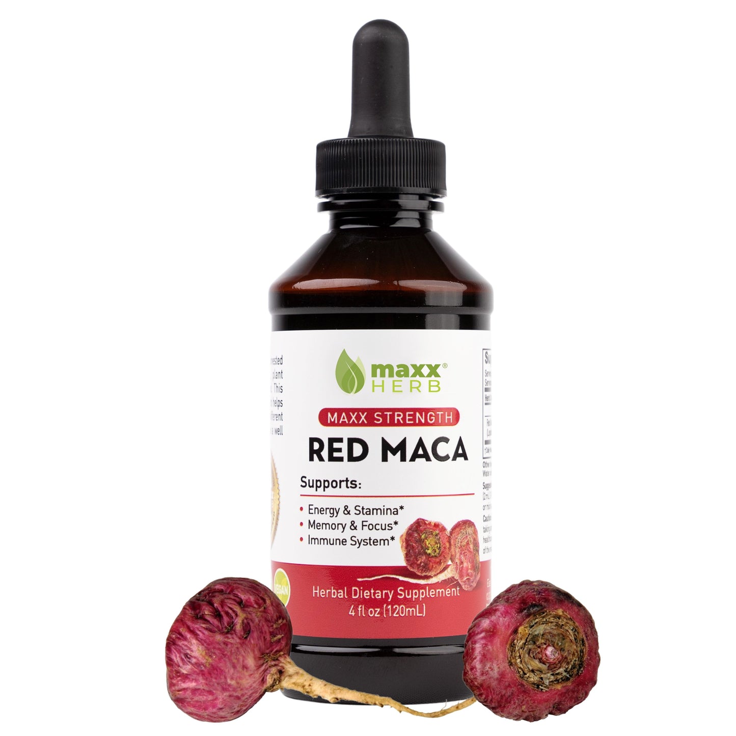 Red Maca Root Extract - 4oz (60 Servings)